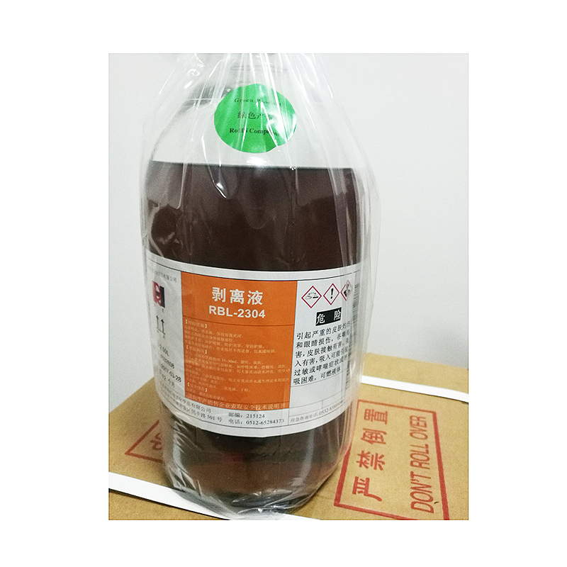 负胶剥离液