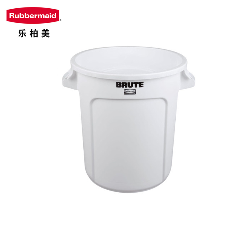 10加仑带通风管道储物桶白色（不含桶盖）