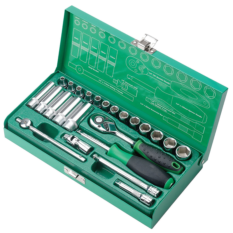 24件套筒扳手组套工具组