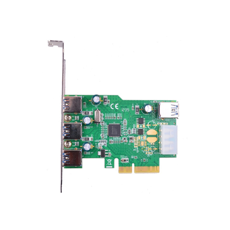 PCIEx4转USB3.0四口/支持MAC系统