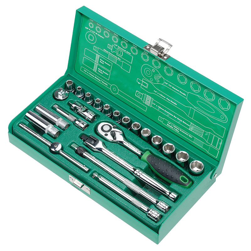 23件套筒扳手组套工具组